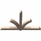 Ekena Millwork Redmond Smooth Timber Gable Bracket, Douglas Fir, 96"W x 56"H x 5 1/2"D x 5 1/2"F, 14/12 Pitch GBW096X56X0606RED00SDF - alternate 4